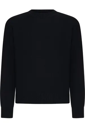 LOW BRAND Swetry, Mężczyzna, Czarny, 2XL, Kaszmir, Stylowe Swetry Kolekcja