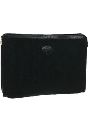 Céline Pre-owned, Kobieta, Czarny, ONE SIZE, Pre-owned Canvas clutches