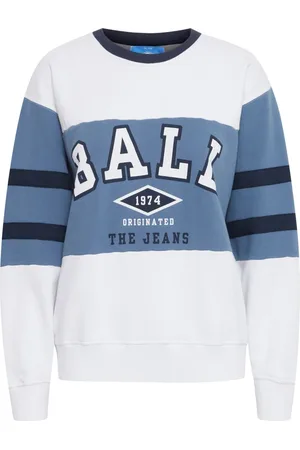 Ball Bluzy, Kobieta, Niebieski, 2XL, Moonlight Sweatshirt Batomasso Style