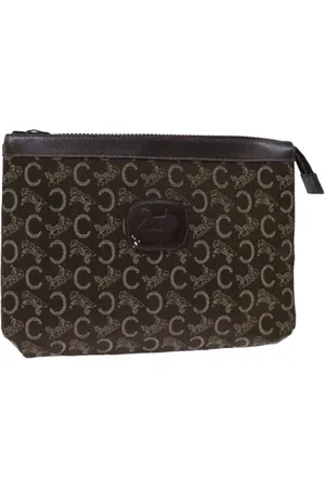 Céline Pre-owned, Kobieta, brązowy, ONE SIZE, Pre-owned Canvas clutches