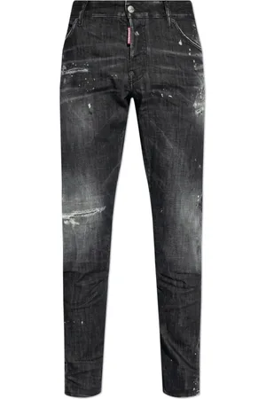 Dsquared2 Jeansy, Mężczyzna, Szary, M, Bawełna, Jeansyy Twist