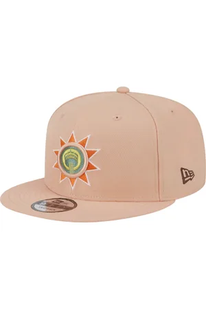 New Era Akcesoria, Mężczyzna, Pomarańczowy, ONE SIZE, Czapka NBA ALT - Naszywane Logo