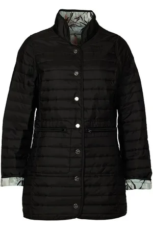 Danwear Kurtki, Kobieta, Czarny, 6XL, Poliester, Kurtka Reversible Czarny Nowoczesny Styl