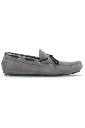 Duca Di Morrone Buty, Mężczyzna, Szary, 44 EU, Torba na ramię z logo