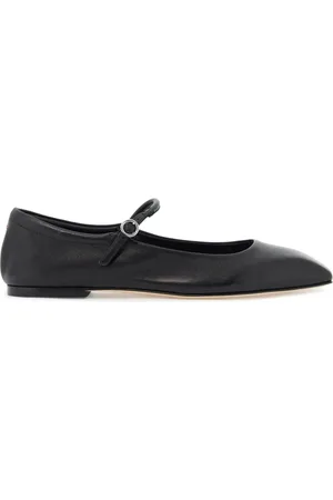 Aeyde Buty, Kobieta, Czarny, 38 1/2 EU, Baleriny z kwadratowym palcem Mary Jane