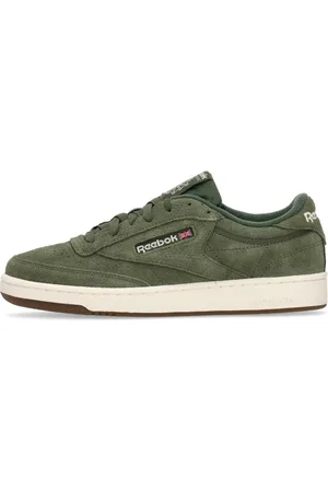 Reebok Buty, Mężczyzna, Zielony, 45 EU, Zamsz, Varsity Męskie Niskie Sneakers