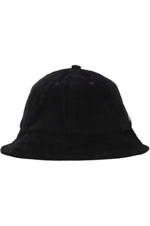 Obey Akcesoria, Mężczyzna, Czarny, ONE SIZE, Rayon, Czarny Cord Bucket Hat Cherish