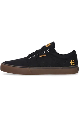 Etnies Buty, Mężczyzna, Czarny, 42 EU, Zamsz, Czarne Buty Skate z Gumową Podeszwą