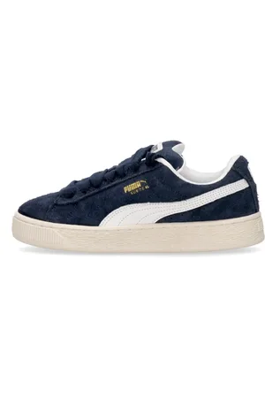 PUMA Buty, Mężczyzna, Niebieski, 42 1/2 EU, Zamsz, Suede Hairy Club Buty Niskie