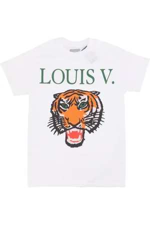MARKET Koszulki, Mężczyzna, Biały, XL, Tiger Tee Koszulka z Długim Rękawem