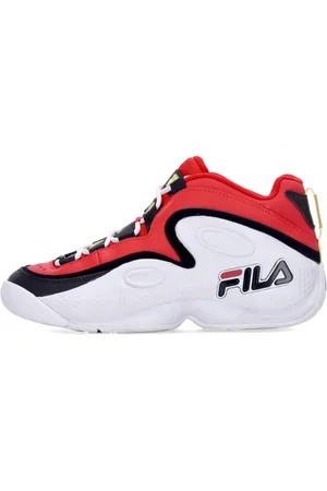 Fila Buty, Mężczyzna, Wielobarwność, 44 EU, Zamsz, Buty Koszykarskie Grant Hill 3 Mid