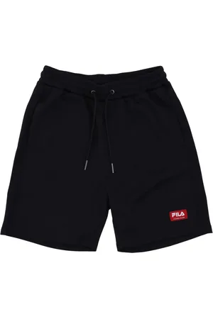 Fila Szorty, Mężczyzna, Czarny, XL, Czarne Beauty Elastyczne Spodenki