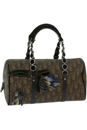 Dior Pre-owned, Kobieta, brązowy, ONE SIZE, Pre-owned Canvas handbags