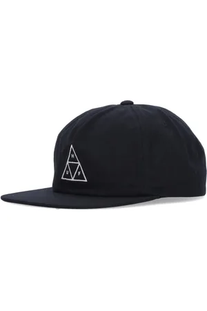 Huf Akcesoria, Mężczyzna, Czarny, ONE SIZE, Czarna Czapka Snapback z Trójkątem