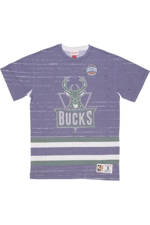 Mitchell & Ness Koszulki, Mężczyzna, Wielobarwność, S, NBA Jumbotron 3.0 Tee Multi/Biały