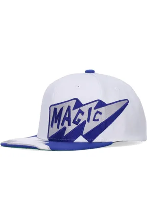 Mitchell & Ness Akcesoria, Mężczyzna, Biały, ONE SIZE, Orlando Magic Czapka Snapback Biała
