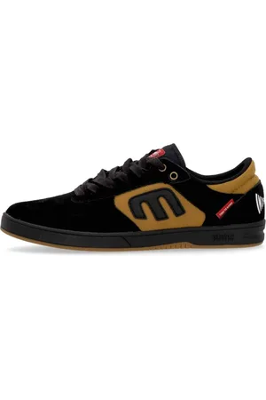 Etnies Buty, Mężczyzna, Czarny, 44 EU, Zamsz, Buty Skate Force Shield Czarno/Brązowe