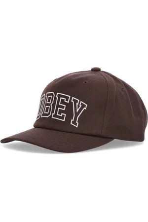 Obey Akcesoria, Mężczyzna, brązowy, ONE SIZE, Klasyczna Czapka Snapback Ciemna Czekolada