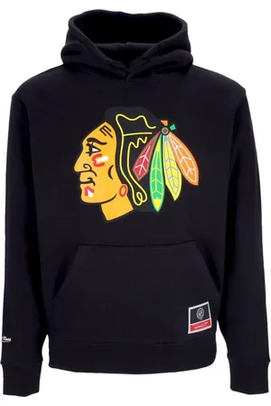 Mitchell & Ness Bluzy, Mężczyzna, Czarny, L, NHL Team Logo Bluza Czarna