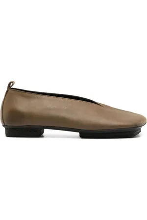UMA WANG Buty, Kobieta, brązowy, 36 EU, Zielone płaskie buty wsuwane