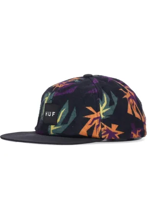 Huf Akcesoria, Mężczyzna, Wielobarwność, ONE SIZE, Nylon, Kapelusz z Kwiatowym Nadrukiem