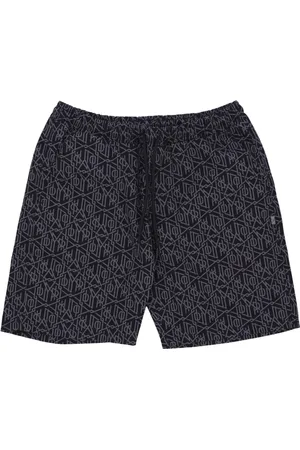 DOLLY NOIRE Szorty, Mężczyzna, Czarny, XL, Monogram Jogger Shorts Czarne