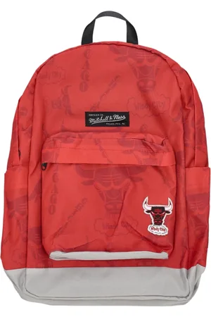 Mitchell & Ness Torebki, unisex, Czerwony, ONE SIZE, Chicago Bulls NBA Team Logo Plecak