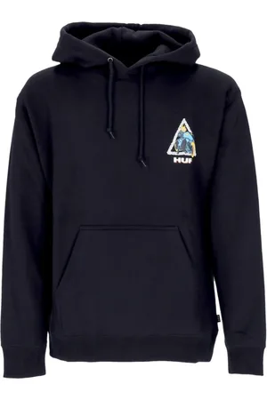 Huf Bluzy, Mężczyzna, Czarny, L, Marvel Ghost Rider Bluza Czarna