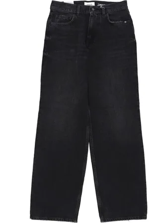 AMISH Jeansy, Kobieta, Czarny, W30, Denim, Vintage Czarne Jeansyy