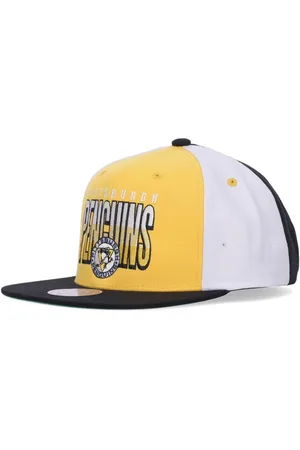 Mitchell & Ness Akcesoria, Mężczyzna, Wielobarwność, ONE SIZE, Pittsburgh Penguins Vintage Snapback Cap