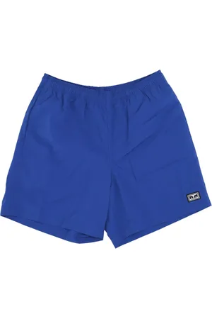 Obey Szorty, Mężczyzna, Niebieski, L, Nylon, Nylon Surf Shorts Niebieskie