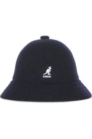 Kangol Akcesoria, Mężczyzna, Niebieski, M, Wełniany Casual Bucket Hat Niebieski