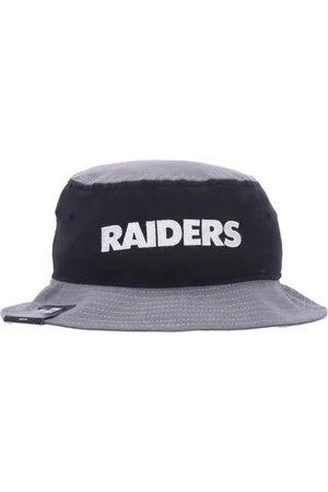 New Era Akcesoria, unisex, Czarny, M, NFL Raiders Bucket Hat Czarny