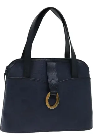 Dior Pre-owned, Kobieta, Niebieski, ONE SIZE, Pre-owned Canvas handbags