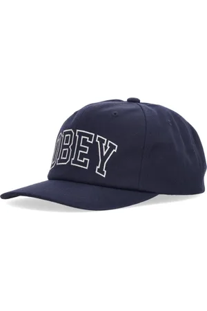 Obey Akcesoria, Mężczyzna, Niebieski, ONE SIZE, Klasyczna Snapbackowa Czapka Navy