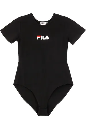 Fila Koszulki, Kobieta, Czarny, S, Yuliana Crew-neck Bodysuit Czarny