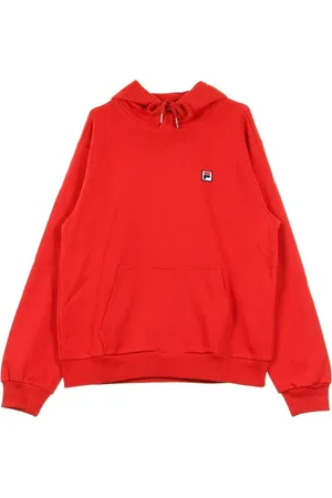 Fila Bluzy, Mężczyzna, Czerwony, M, Czerwony Męski Hoodie