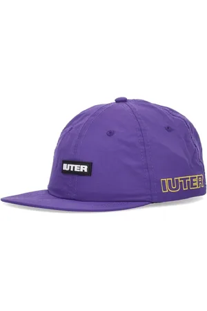 IUTER Akcesoria, unisex, Fioletowy, ONE SIZE, Fioletowa Płaska Czapka Rodzinna