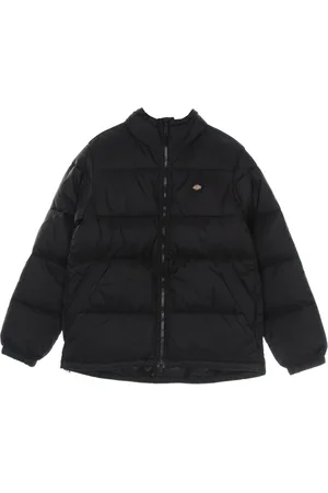 Dickies Kurtki, Mężczyzna, Czarny, XL, Czarna Kurtka Puchowa Styl