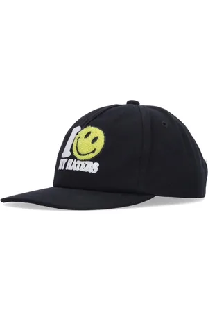 MARKET Akcesoria, Mężczyzna, Czarny, ONE SIZE, Czarna Czapka Vintage Smiley Haters