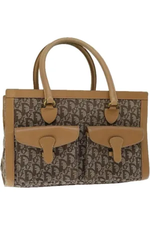 Dior Pre-owned, Kobieta, Beżowy, ONE SIZE, Pre-owned Canvas handbags