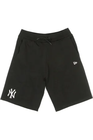 New Era Szorty, Mężczyzna, Czarny, M, Krótkie Spodnie MLB Logo Jersey