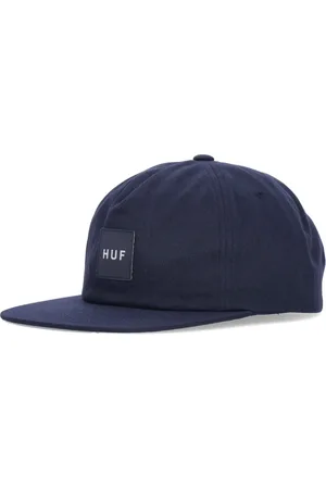 Huf Akcesoria, Mężczyzna, Niebieski, ONE SIZE, Plaska czapka z daszkiem Snapback Navy