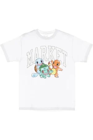 MARKET Koszulki, Mężczyzna, Biały, M, Pokemon UV Tee T-Shirt