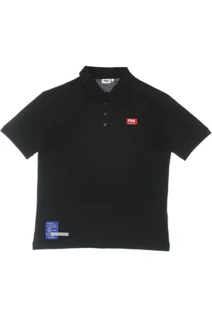 Fila Koszulki, Mężczyzna, Czarny, XL, Czarna Beauty Koszulka Polo Krótki Rękaw