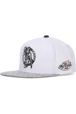 Mitchell & Ness Akcesoria, Mężczyzna, Biały, ONE SIZE, Czapka Snapback Boston Celtics