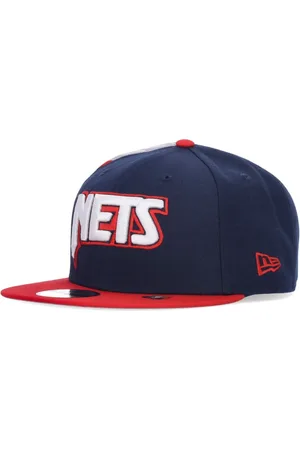 New Era Akcesoria, unisex, Wielobarwność, ONE SIZE, Brooklyn Nets Czapka z Płaskim Daszkiem