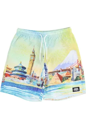 Huf Szorty, Mężczyzna, Wielobarwność, S, Nylon, Lekkie Nylonowe Easy Szorty