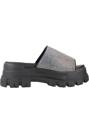 Buffalo Buty, Kobieta, Czarny, 38 EU, Glam Slide Wedges