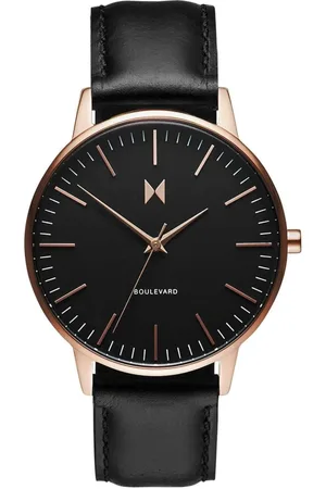 MVMT Akcesoria, Kobieta, Czarny, ONE SIZE, Zegarek damski Boulevard D-Mb 01-Rgbl
